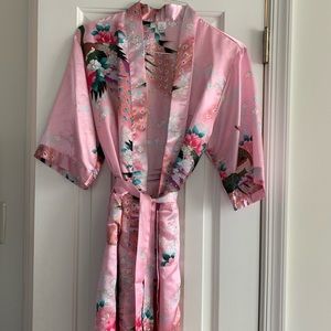 Silk robe size L